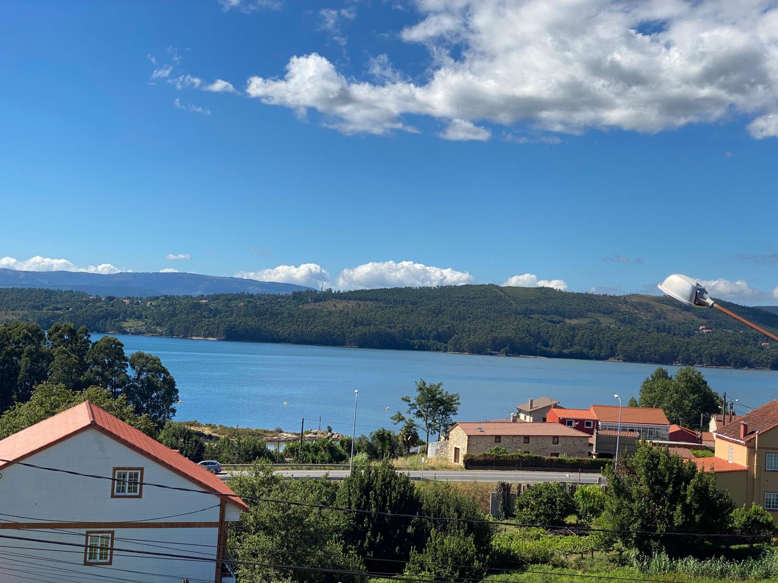 Vistas a la ría de Arousa desde Casa Bamiak exterior