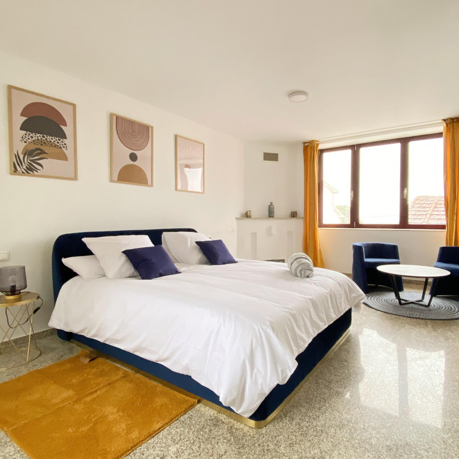 Habitación doble con vistas a la ría Casa Bamiak